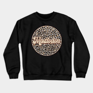 Classic Music Mastodon Personalized Name Circle Birthday Crewneck Sweatshirt